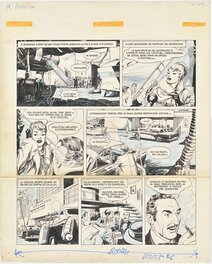 René Deynis - "jacques Flash, "L'invisible fait des siennes", pl. 36, Vaillant 1012 - Comic Strip