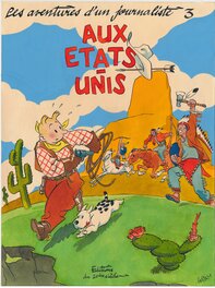 Al Severin - "les aventures d'un journaliste aux Etats-Unis". - Original Cover