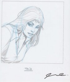 Ariel Olivetti - Talia - Original art