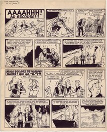 Tibet - Chick Bill, "Le monstre du lac", pl. 15. - Comic Strip