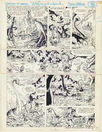 Christian Darasse - Donjons et dragons, "Le traquenard infernal", pl. 3. - Planche originale