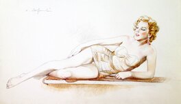 Alessandro Biffignandi - Marilyn Monroe - Original Illustration