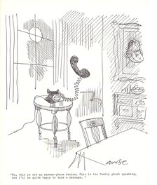 Maroc - Ghost speaking - Original Illustration