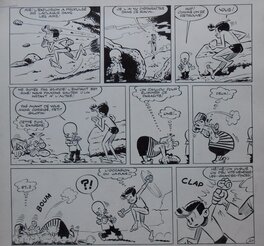 Greg - Luc JUNIOR - Planche originale