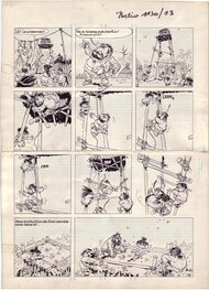 René Hausman - Saki et Zunie, "La grande forêt", pl. 13. - Comic Strip