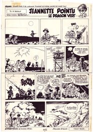 Marc Wasterlain - Jeannette Pointu, "Le dragon vert", pl. 48. - Comic Strip