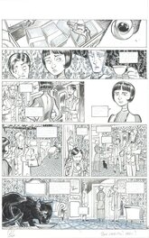 Pierre Alary - Silas Corey T2 (Le réseau Aquila 2/2) - Encrage P8 - Planche originale