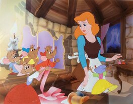Studios Disney - Cendrillon - Original Illustration