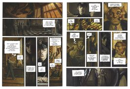 Olivier Ledroit - Ledroit - Xoco - T1 Diptyque P14 & P15 - Planche originale