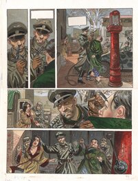 Jean-Pierre Gibrat - Le sursis  planche 39 - Planche originale