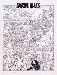 Zoran Janjetov - Avant L'Incal - Before Incal - Janjetov - Original Illustration