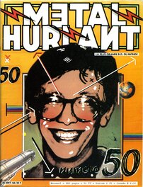 Couverture du n°50 de "Métal Hurlant" Couverture du n°50 de "Métal Hurlant"