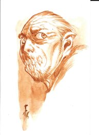 Fred Grivaud - Sourire ! - Illustration originale