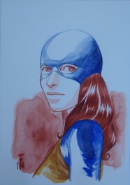 Fred Grivaud - The X-MEN : MARVEL GIRL - Illustration originale