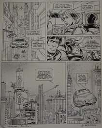 Planche originale - Valerian Tome 15 les cercles du pouvoir Page10