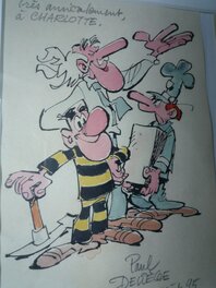 Paul Deliège - Bobo and co N°1 - Original Illustration