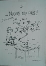 Dessin original Abonnement Spirou