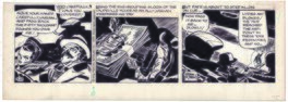 Frank Robbins - Johnny Hazard, strip 23-03-75 - Planche originale