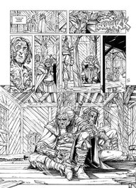 Pierre-Denis Goux - Maitres inquisiteurs Tome 1 - Planche originale