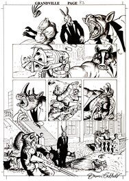 Bryan Talbot - Grandville p83 - Comic Strip