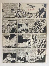 Eddy Paape - Marc Dacier , l'abominable homme des andes , Planche 25 - Planche originale