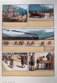 Nicolas Debon - Le Tour des Géants - Planche originale