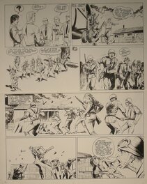 André Chéret - André Chéret Bob Mallard - Planche originale