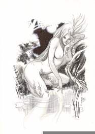 Guillem March - Guillem March Poison Ivy - Original Illustration