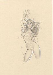 Jim Silke - Jim Silke Poison Ivy - Original Illustration