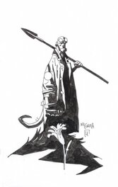 Mike Mignola - Mignola Hellboy - Illustration originale