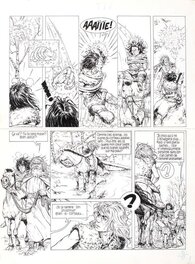 Philippe Delaby - Bran - Planche originale