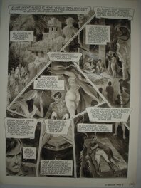 Georges Lévis - Les perles de l'amour_planche 20 - Planche originale