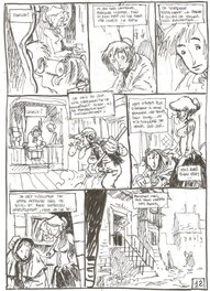 Xavier Fourquemin - Miss Endicot page original - Comic Strip