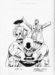 Graham Nolan - Graham Nolan Batman and villains - Illustration originale