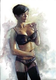 Fabrice Le Hénanff - Femme - Original Illustration