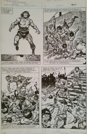 John Buscema - Conan 100 p46 - Comic Strip