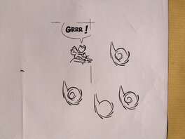 Spip et bouche spirou -Eléments modifiés informatiquement sur la dernière case pour l'impresion de l'album Spip et bouche spirou -Eléments modifiés informatiquement sur la dernière case pour l'impresion de l'album