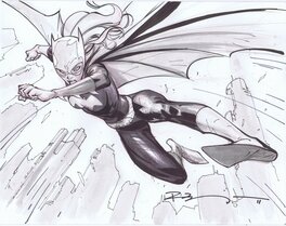 Ryan Benjamin - Ryan Benjamin Batgirl - Illustration originale