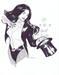 Ryan Sook - Ryan Sook Zatanna - Illustration originale