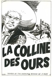 Jean Pape - La colline des ours - Zorro n°20, SFPI, 1969 - Planche originale