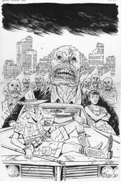 Guy Davis - Les zombies qui ont mangé le monde - couverture originale - Original Cover