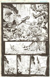 Andy Kubert - Flashpoint : Thomas Wayne and Flash - Planche originale