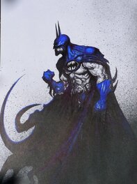 Clint Langley - Clint Langley Batman - Illustration originale