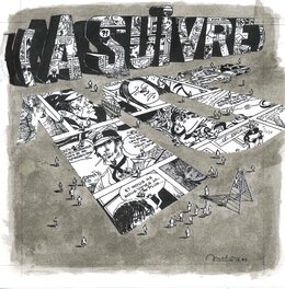 Claude Auclair - A Suivre 10ans - Comic Strip