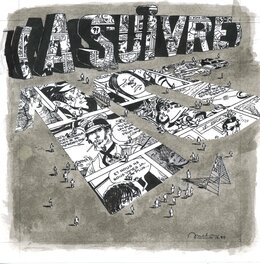 Claude Auclair - A Suivre 10ans - Planche originale