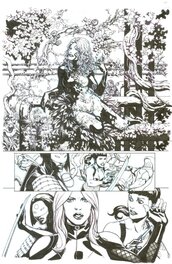 Jesús Saiz - Jesus Saiz Birds of Prey # 2 pg. 20 - Comic Strip