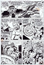 Sal Buscema - 1971-07 Buscema: Avengers #90 p2 Kree-Skrull War - Comic Strip