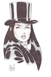 Ian Churchill - Ian Churchill Zatanna - Original Illustration