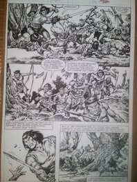 John Buscema - Conan 100 p26 - Comic Strip