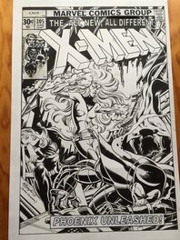 Bob Layton - Xmen 105 - Couverture originale